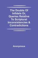 THE DOUBTS OF INFIDELS OR, QUERIES RELAT di ANONYMOUS edito da LIGHTNING SOURCE UK LTD
