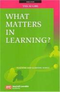 What Matters in Learning? di AI-Girl Tan, Tan AI-Girl, AI-Girl edito da Cavendish Square Publishing