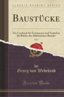 GER-BAUSTUCKE VOL 1 di Georg von Wedekind edito da FB&C LTD