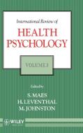 International Review Health Psychol V 3 di Maes, Johnston, Leventhal edito da John Wiley & Sons