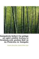 Hom Opathisches Kochbuch di Friederike Hehn edito da Bibliolife