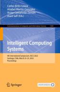 Intelligent Computing Systems edito da Springer Nature Switzerland AG