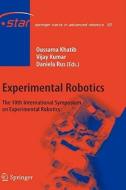 Experimental Robotics edito da Springer-verlag Berlin And Heidelberg Gmbh & Co. Kg