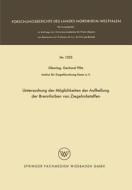Untersuchung der Möglichkeiten der Aufhellung der Brennfarben von Ziegelrohstoffen di Gerhard Piltz edito da VS Verlag für Sozialwissenschaften