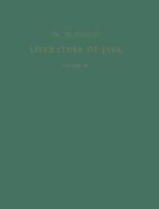 Literature of Java di Theodore G. Th. Pigeaud edito da Springer Netherlands