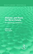Policies and Plans for Rural People edito da Taylor & Francis Ltd
