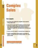 Complex Sales di Ken Langdon edito da Capstone