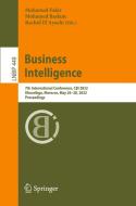 Business Intelligence edito da Springer International Publishing AG