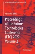 Proceedings of the Future Technologies Conference (FTC) 2022, Volume 2 edito da Springer International Publishing