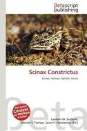 Scinax Constrictus edito da Betascript Publishing