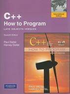 C++ How To Program di Paul J. Deitel, Harvey M. Deitel edito da Pearson Education (us)