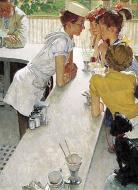 NORMAN ROCKWELLS THE SODA JERK di Norman Rockwell edito da DOVER PUBN INC