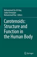 Carotenoids: Structure and Function in the Human Body edito da Springer International Publishing