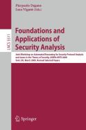 Foundations and Applications of Security Analysis edito da Springer-Verlag GmbH