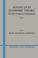 Advances in Economic Theory di Jean-Jacques Laffont edito da Cambridge University Press