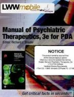 Manual Of Psychiatric Therapeutics For Pda edito da Lippincott Williams And Wilkins