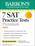 7 SAT Practice Tests 2023 + Online Practice di Philip Geer, Stephen A. Reiss edito da Kaplan Publishing