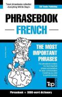 English-French Phrasebook and 3000-Word Topical Vocabulary di Andrey Taranov edito da T&P BOOKS