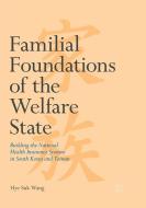 Familial Foundations of the Welfare State di Hye Suk Wang edito da Springer International Publishing