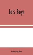 Jo's Boys di Louisa May Alcott edito da Alpha Editions