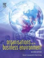 Organizations and the Business Environment di David Campbell edito da Society for Neuroscience