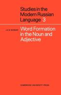 Word Formation in the Noun and Adjective di J. K. W. Norbury edito da Cambridge University Press