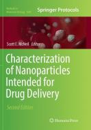Characterization of Nanoparticles Intended for Drug Delivery edito da Springer New York
