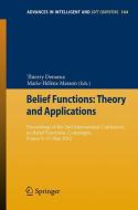 Belief Functions: Theory and Applications edito da Springer-Verlag GmbH