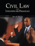 Civil Law & Litigation For Paralegals di BEVANS edito da Mcgraw Hill Higher Education