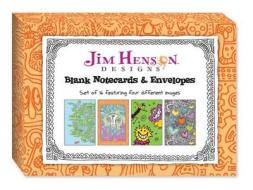 Jim Henson Designs: Blank Notecards & Envelopes: Set of 16 Featuring Four Different Images di Walter Foster Creative Team edito da Walter Foster Publishing