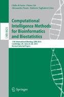 Computational Intelligence Methods for Bioinformatics and Biostatistics edito da Springer-Verlag GmbH