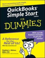 Quickbooks Simple Start For Dummies di Stephen L. Nelson edito da John Wiley & Sons Inc