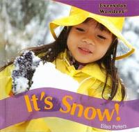It's Snow! di Elisa Peters edito da PowerKids Press