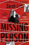 Missing Person di Sarah Lotz edito da Hodder & Stoughton