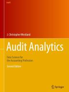 Audit Analytics di J. Christopher Westland edito da Springer International Publishing AG