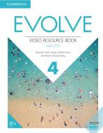 Evolve 4 (B1+). Video Resource Book with DVD edito da Klett Sprachen GmbH
