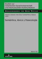 Semantica, Lexico Y Fraseologia edito da Peter Lang Ag