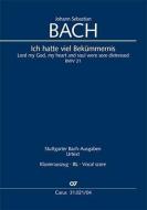 Ich hatte viel Bekümmernis (Klavierauszug XL) di Johann Sebastian Bach edito da Carus-Verlag Stuttgart