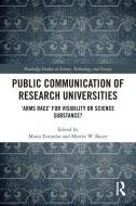 Public Communication of Research Universities edito da Taylor & Francis