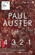 4 3 2 1 (4321) di Paul Auster edito da Faber And Faber Ltd.