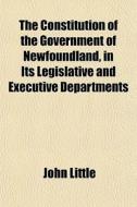 The Constitution Of The Government Of Ne di John Little edito da General Books