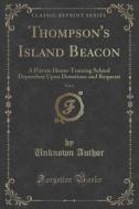 Thompson's Island Beacon, Vol. 6 di Unknown Author edito da Forgotten Books