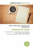 Protocol Of Corfu edito da Alphascript Publishing