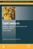 Lipid Analysis: Isolation, Separation, Identification and Lipidomic Analysis di W. W. Christie, X. Han edito da ELSEVIER SCIENCE & TECHNOLOGY