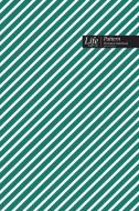 Striped Pattern Composition Notebook, Dotted Lines, Wide Ruled Medium Size 6 x 9 Inch (A5), 144 Sheets Olive Cover di Design edito da BLURB INC