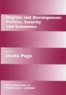 Regions and Development di Sheila Page edito da Routledge