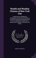Wealth And Wealthy Citizens Of New York City di Moses Yale Beach edito da Palala Press
