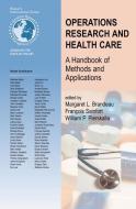 Operations Research and Health Care edito da Springer US