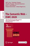 The Semantic Web - ISWC 2020 edito da Springer International Publishing