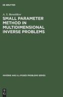 Small Parameter Method in Multidimensional Inverse Problems di A. S. Barashkov edito da Walter de Gruyter